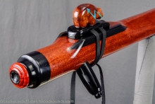 Grenadillo  Native American Flute, Minor, Bass F#-3, #K2C